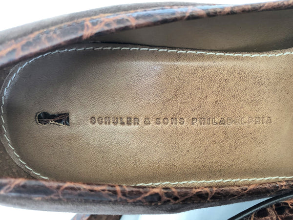 Schuler & Sons Size 8.5 Brown Suede Pumps