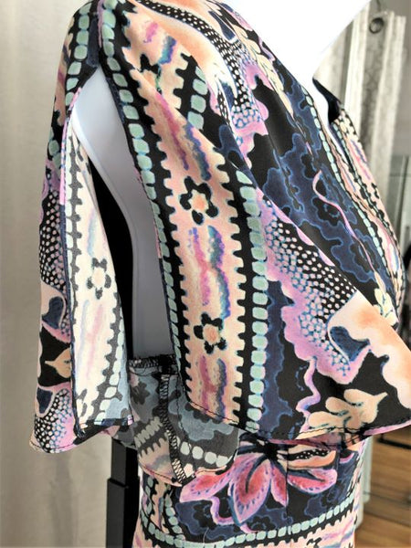 Nanette Lepore Size 6 Silk Floral Dress - CLEARANCE