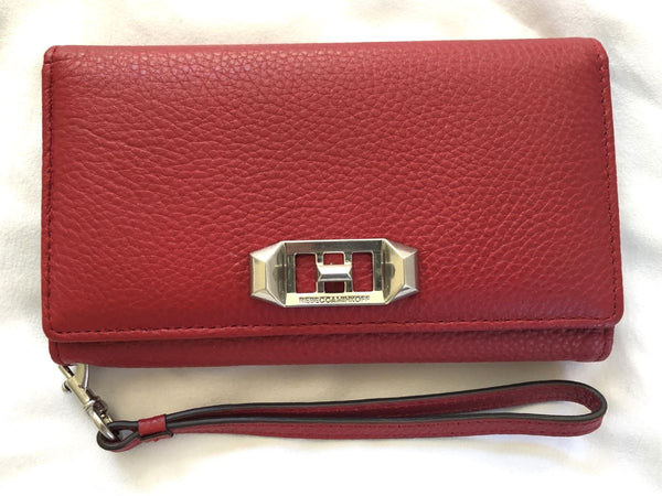 Rebecca Minkoff Love Lock Red Leather iPhone 10 Case