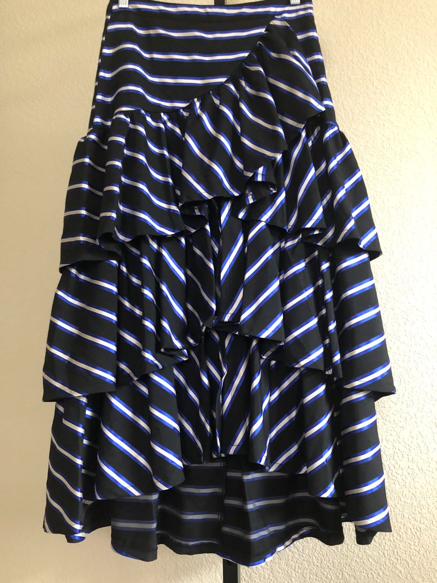 Maeve for Anthropologie NEW Size XS Petite Striped Skirt