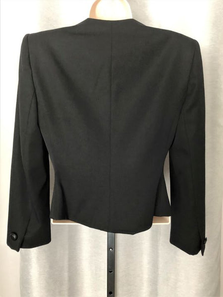 Christian Dior Authentic Size 12 Vintage Black Blazer