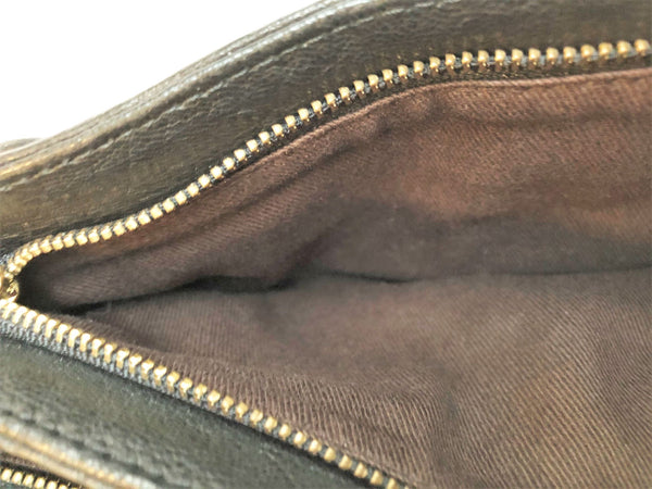 Kooba Black Leather Clutch Bag