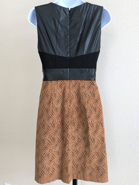 Phoebe Couture Size 2 Black and Rust Dress