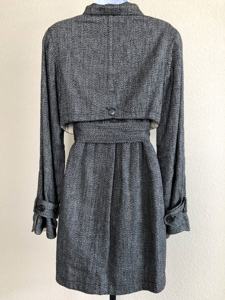 Nicholas Kirkwood SMALL Vintage Tweed Trench Coat - $1,200 RETAIL