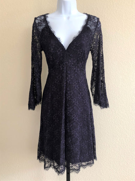 Nanette Lepore Size 2 - NEW - Ming Frock in Eggplant Dress