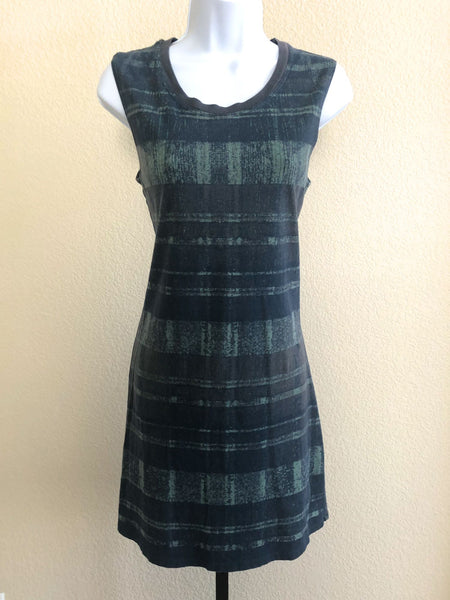 Theyskens' Theory Size XS Plaid Sleeveless Dress