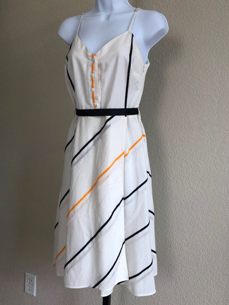 Rag & Bone XS TP Doris White Striped Sundress