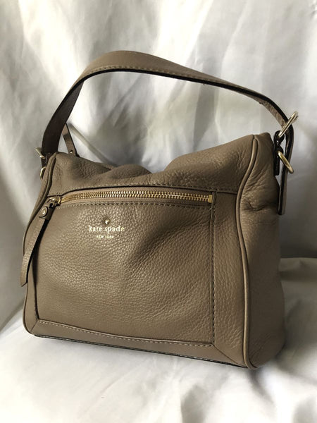 Kate Spade Taupe Leather Bag