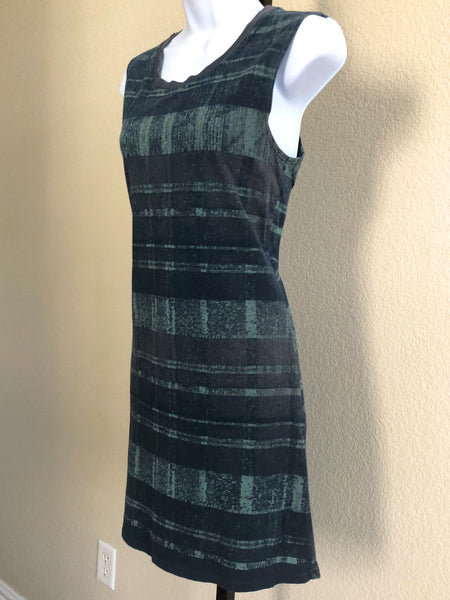 Theyskens' Theory Size XS Plaid Sleeveless Dress