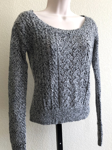 Armani Exchange Size XS Gray Silver Sweater
