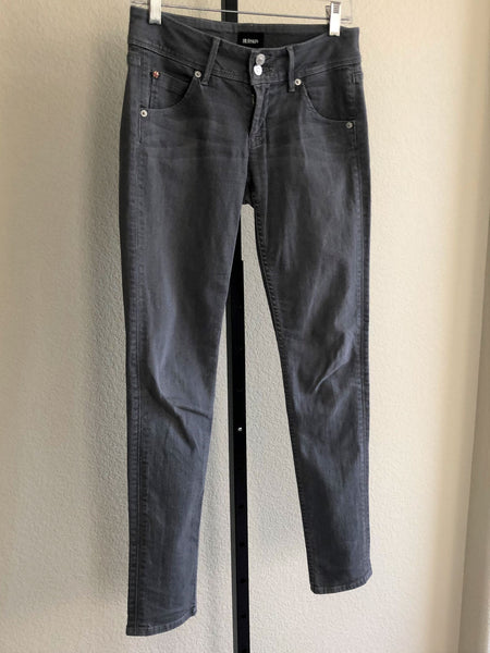 Hudson Size 2 Collin Skinny Gray Jeans