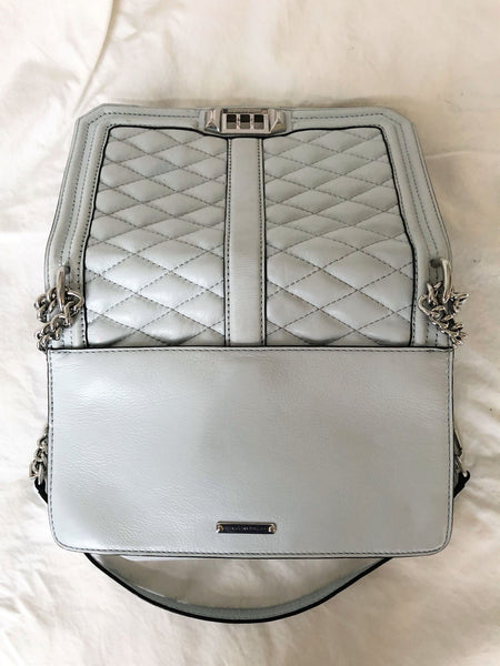 Rebecca Minkoff Light Blue Love Cross Body
