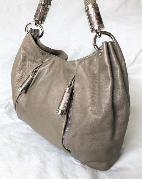 Michael Kors Collection Tonne Taupe Shoulder Bag - $995 RETAIL