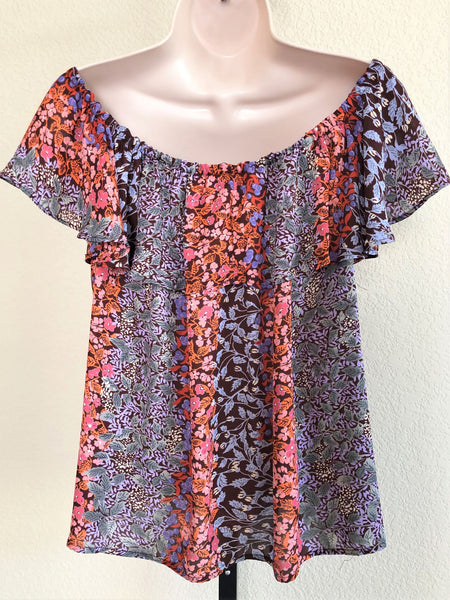 Maeve Anthropologie NEW Size Medium Floral Top