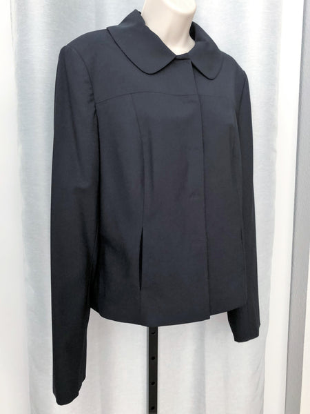 Magaschoni Collection Navy Wool Blazer