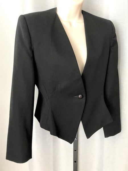 Christian Dior Authentic Size 12 Vintage Black Blazer