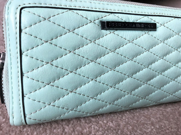 Rebecca Minkoff Seafoam Green Ava Wallet