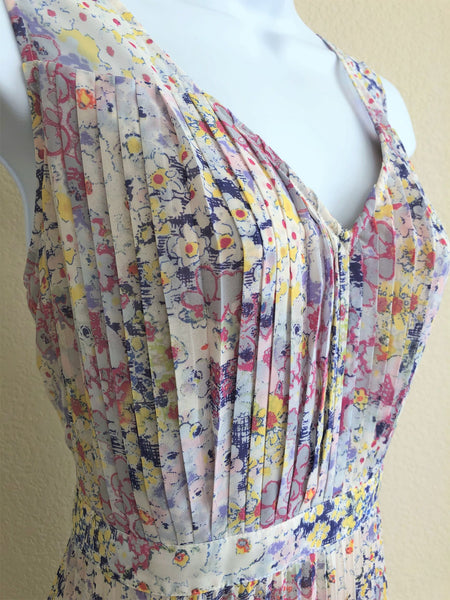Plenty Tracy Reese Anthropologie Size 10 Evanthe Floral Dress