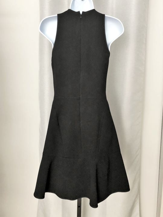 Theory NEW Size 10 Felicitina Black Fit and Flare Dress FABULUX Theory NEW Size 10 Felicitina Black Fit and Flare Dress FABULUX