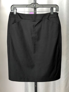 Theory NEW Size 2 Black Wool Pencil Skirt