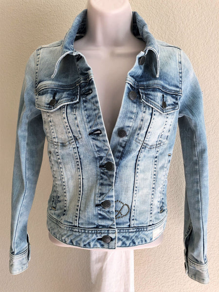 Odd Molly Size XS Embroidered Dream Trip Jean Jacket