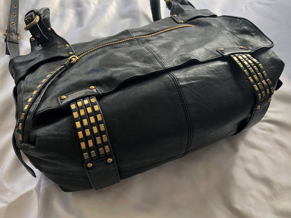 kooba Hailey Black Leather Shoulder Bag - CLEARANCE
