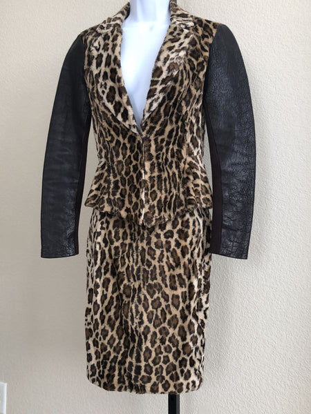 Elizabeth and James Sze XS Leopard Suit