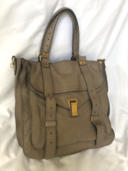 Proenza Schouler PS1 Large Leather in Smoke - $2,150 RETAIL