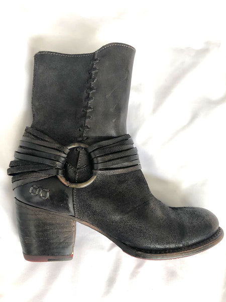 Bed Stu Rea Size 5.5 - 6 Brown Leather O-ring Bootie