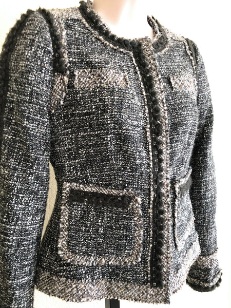 Rebecca Taylor Size 0 Gray Blazer