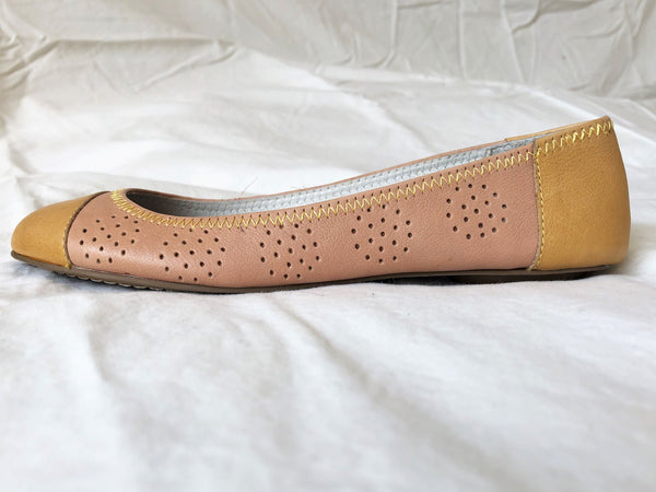 Pilcro for Anthropologie Size 6 Beige Flats