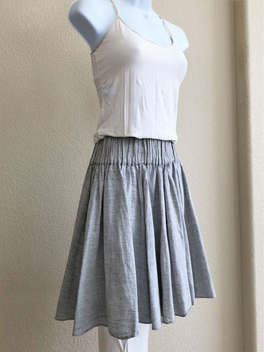 Ulla Johnson Size 4 Gray Swing Skirt