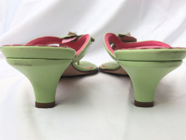 Lilly Pulitzer Size 8 Flyer Leather Thong Sandals - CLEARANCE