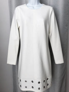 Shoshanna Size 4 Egerie White Dress with Grommets - CLEARANCE
