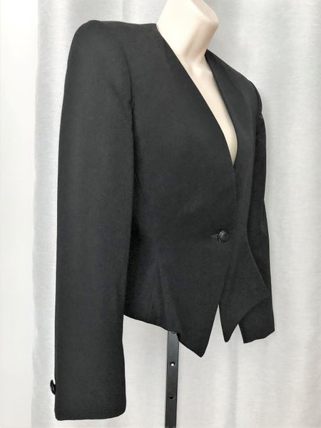 Christian Dior Authentic Size 12 Vintage Black Blazer