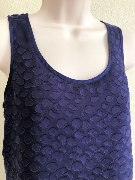 Armani Exchange Size XS Navy Textured Top