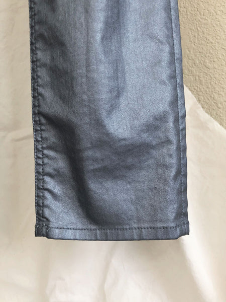 Rag & Bone Size 10 Metallic Blue Jeans