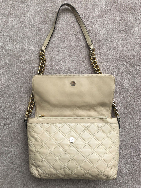 Marc Jacobs Vintage Cream Quilted Leather Bag