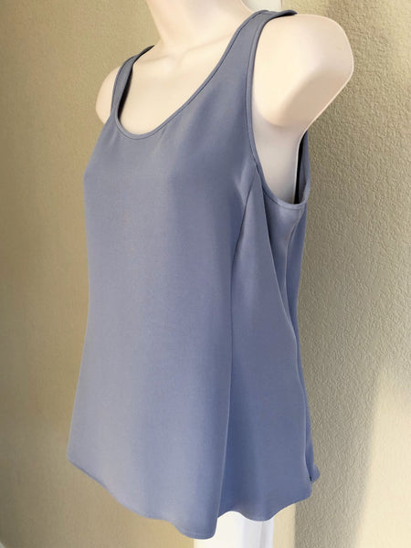 Armani Collezioni Size 6 Periwinkle Tank Top