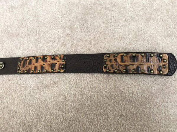 Leatherock Size SMALL Brown Leather Belt