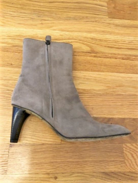 Costume National Size 7 Taupe Suede Boots