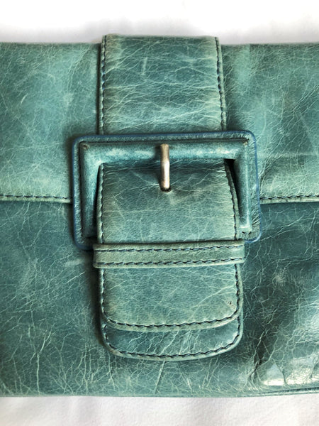 Hobo International Blue Audrey Clutch