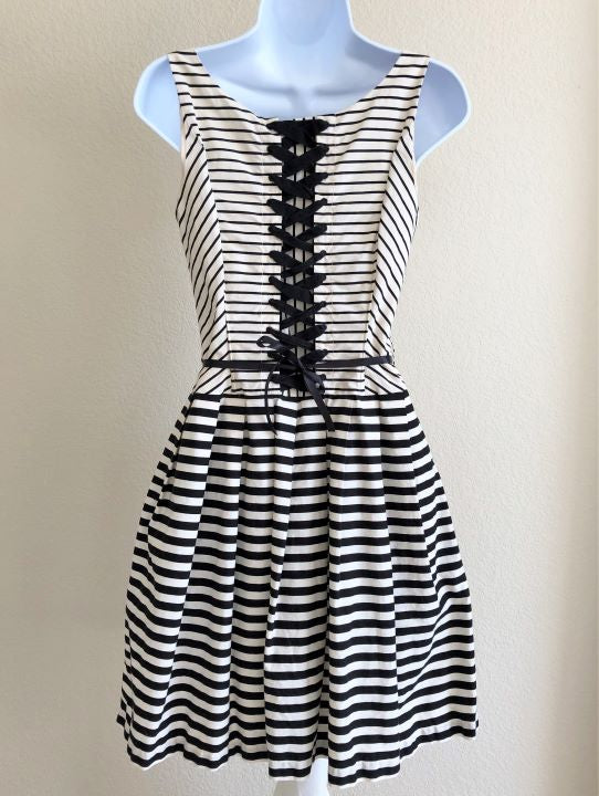 Corey Lynn Calter Anthropologie Size 6 Striped Dress