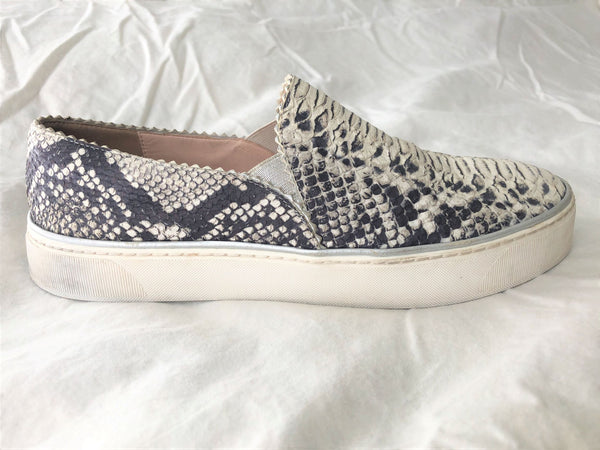 Stuart Weitzman Size 7.5 Nugget Snakeskin Sneakers