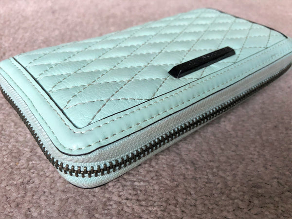 Rebecca Minkoff Seafoam Green Ava Wallet