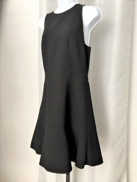Theory NEW Size 10 Felicitina Black Fit and Flare Dress