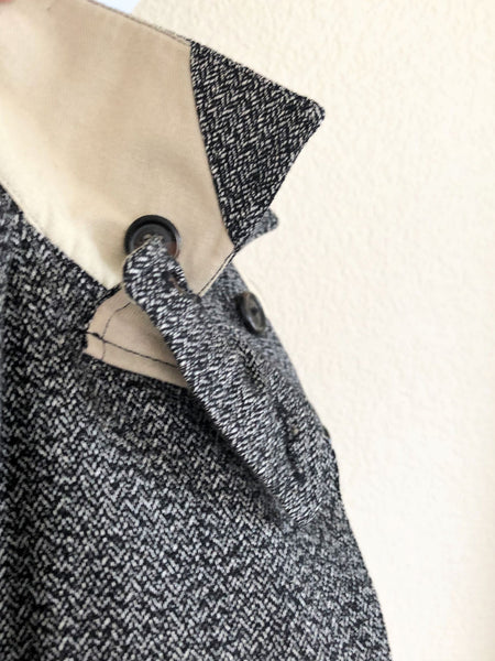 Nicholas Kirkwood SMALL Vintage Tweed Trench Coat - CLEARANCE
