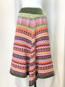 ETRO Authentic SMALL Knit Boho Print Skirt