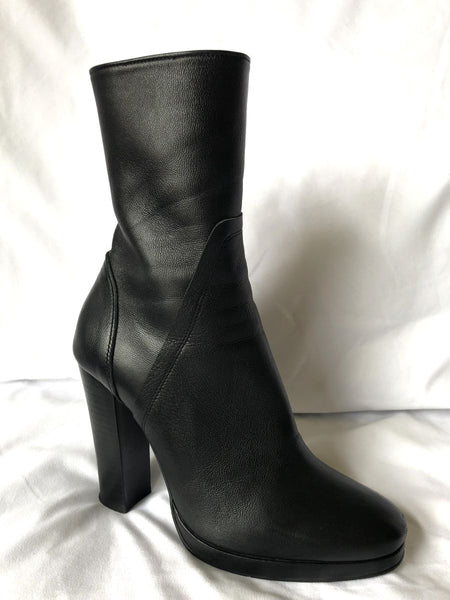 Studio Tomboy Size 6.5 Black Leather Boots - RARE!