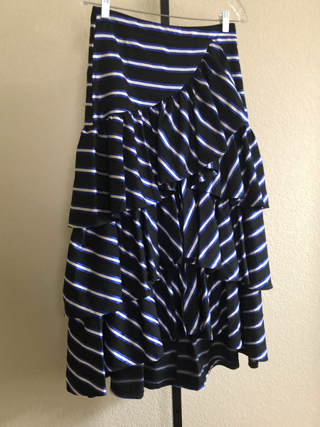 Maeve for Anthropologie NEW Size XS Petite Striped Skirt